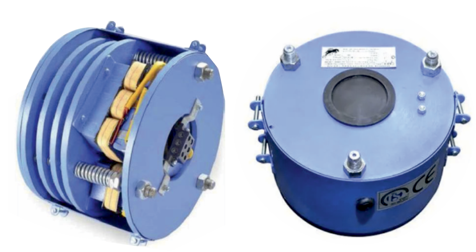 AC failsafe electromagnetic disc brake